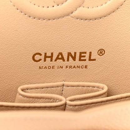 Chanel Caviar Quilted Small Double Flap Beige 6 of 9
