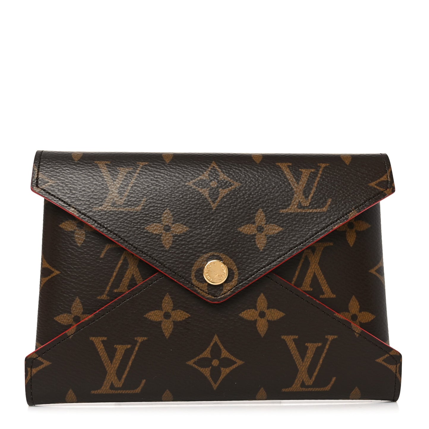 Monogram Medium Kirigami Pochette Insert Coquelicot