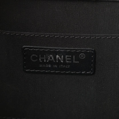 Chanel Aged Calfskin Quilted Shoulder Bag Black 6 of 13