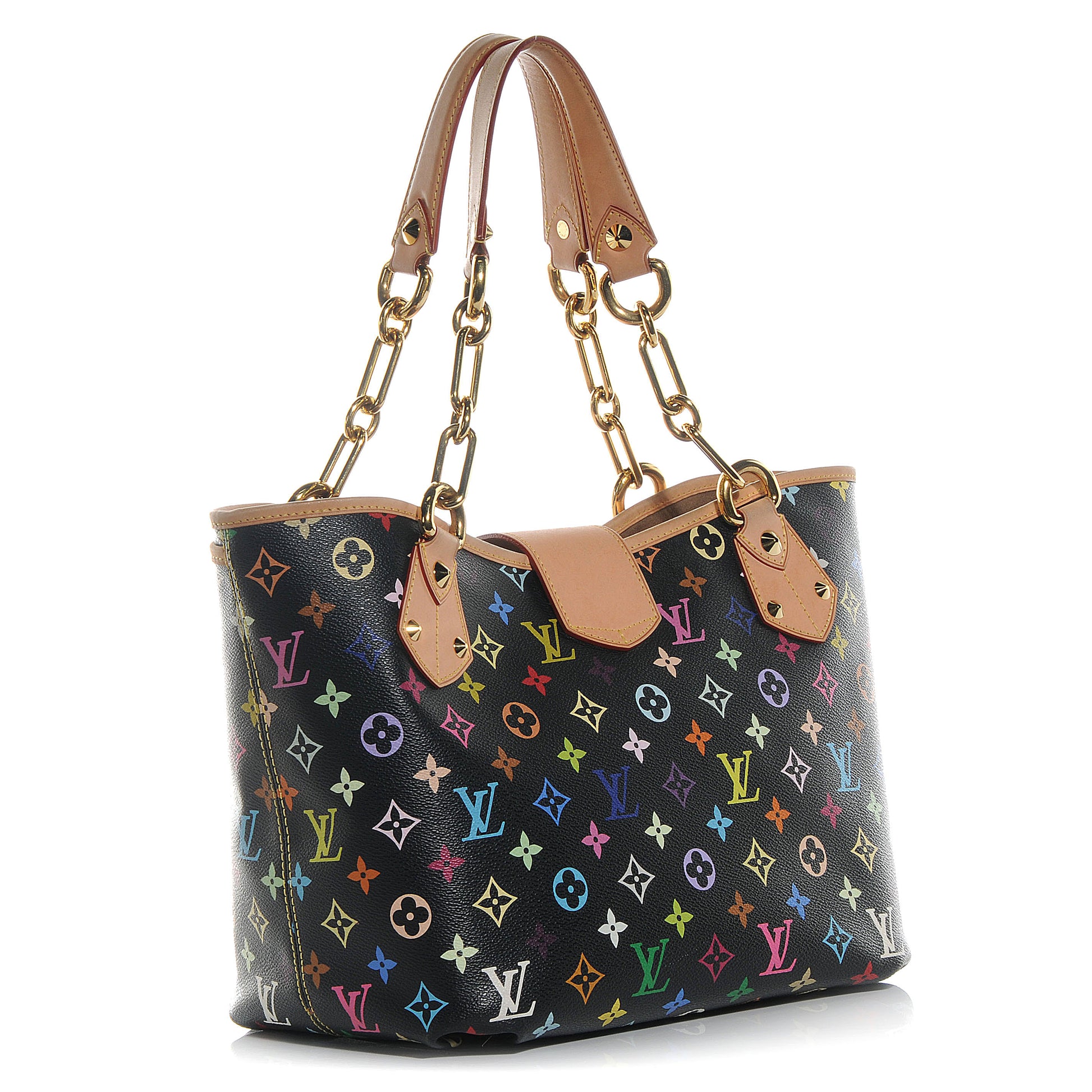 Louis Vuitton Monogram Multicolor Annie GM Black 4 of 8