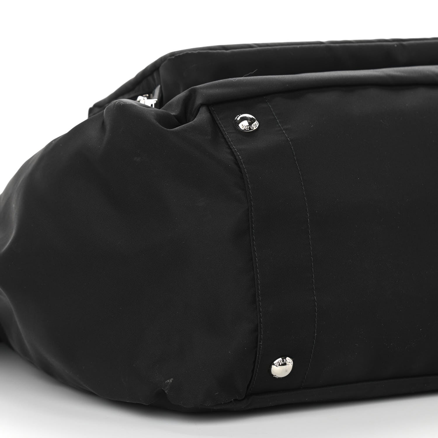 Prada Nylon Vela Baby Bag Black 9 of 10
