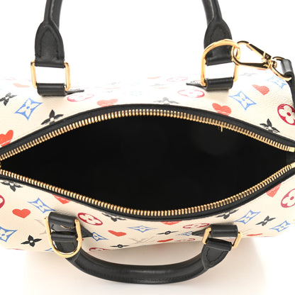 Louis Vuitton Game On Speedy Bandouliere 25 White 5 of 9
