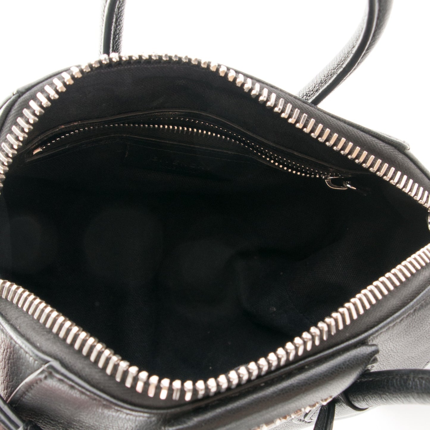 Sugar Goatskin Mini Antigona Black