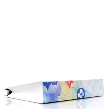 Louis Vuitton Monogram Watercolor Pochette Voyage MM Multicolor 4 of 10