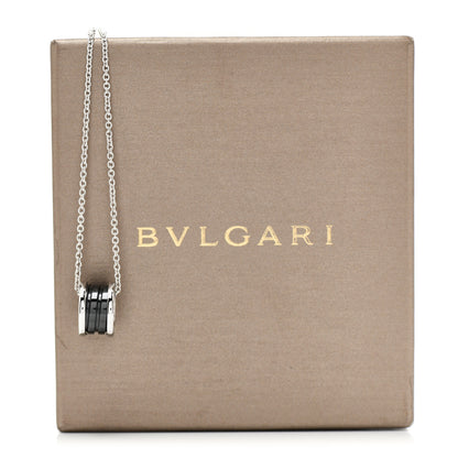 Bulgari Sterling Silver Ceramic Save The Children Pendant Necklace 7 of 7