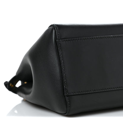 Fendi Nappa Mini Peekaboo Iconic Satchel Black 10 of 11