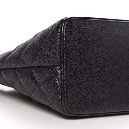 Chanel Caviar Quilted Medallion Tote Black 9 of 16