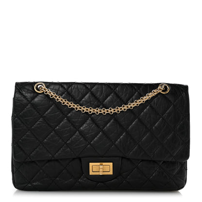Chanel Aged Calfskin Quilted 2.55 Reissue 227 Flap Black 1 of 12