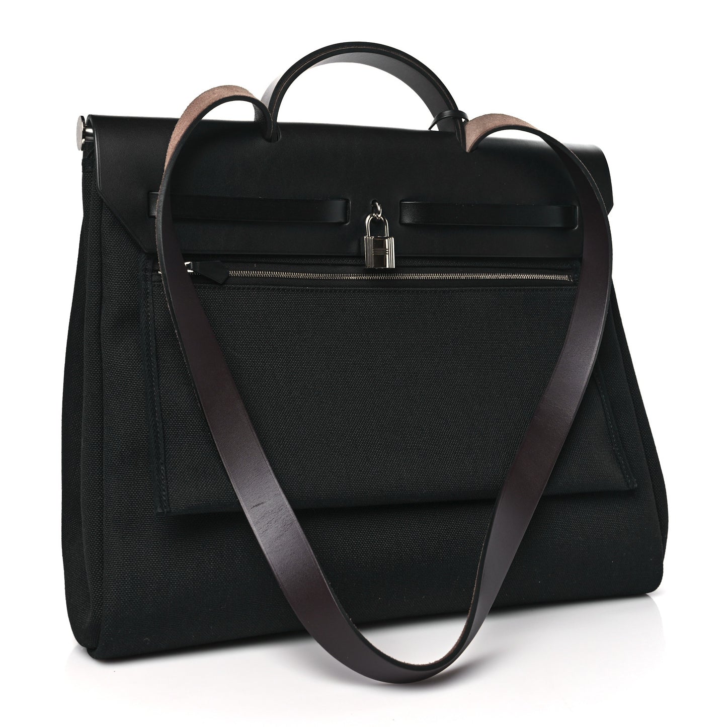 Military Toile Vache Hunter Herbag Zip 39 MM Black Deep Blue Indigo Ebene