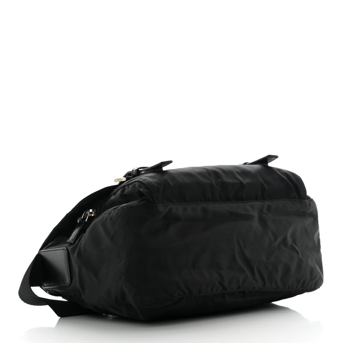 Tessuto Nylon Messenger Bag Black