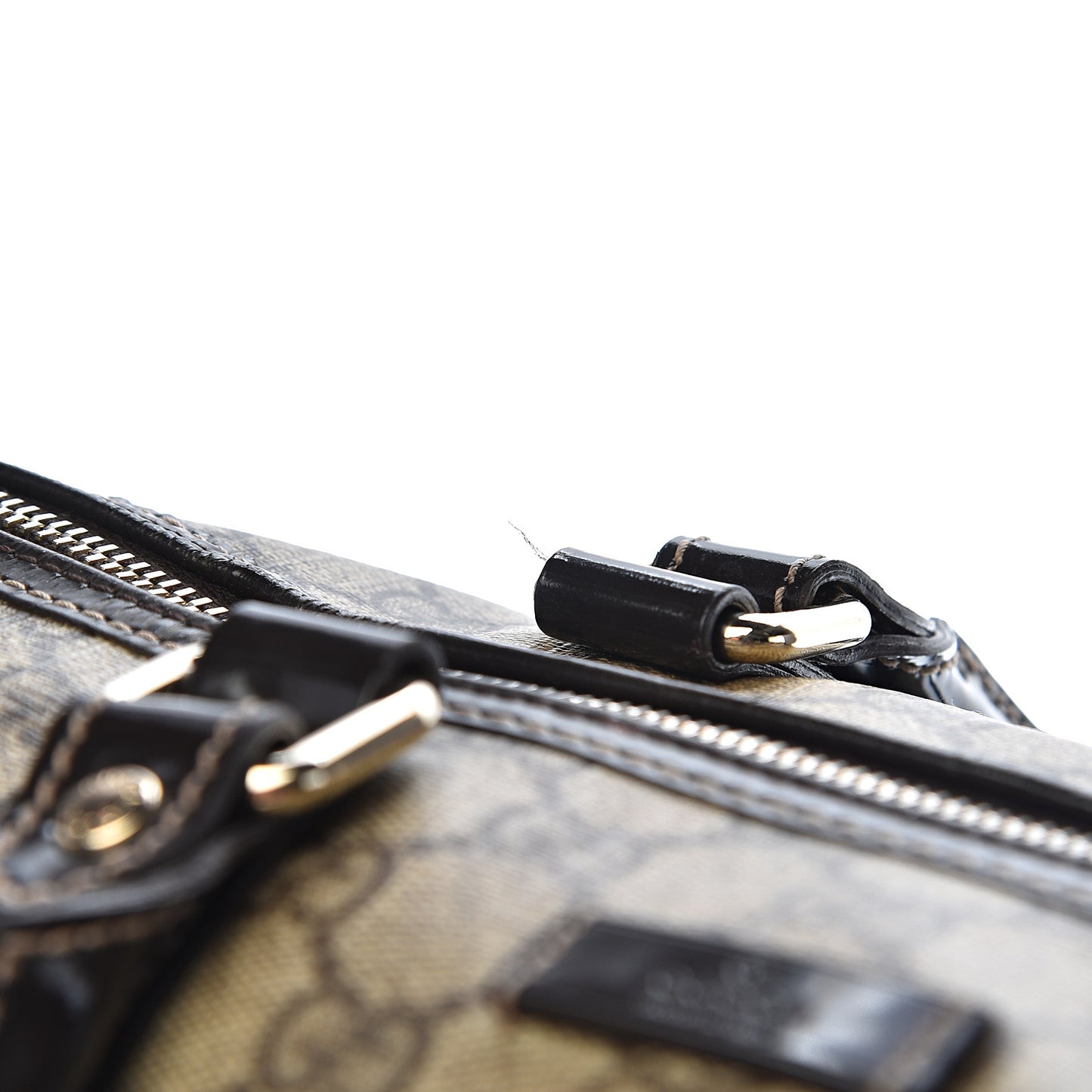GG Plus Monogram Medium Joy Boston Dark Brown