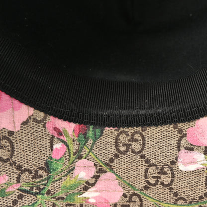Gucci GG Supreme Monogram Blooms Baseball Hat M Beige Multicolor 10 of 11