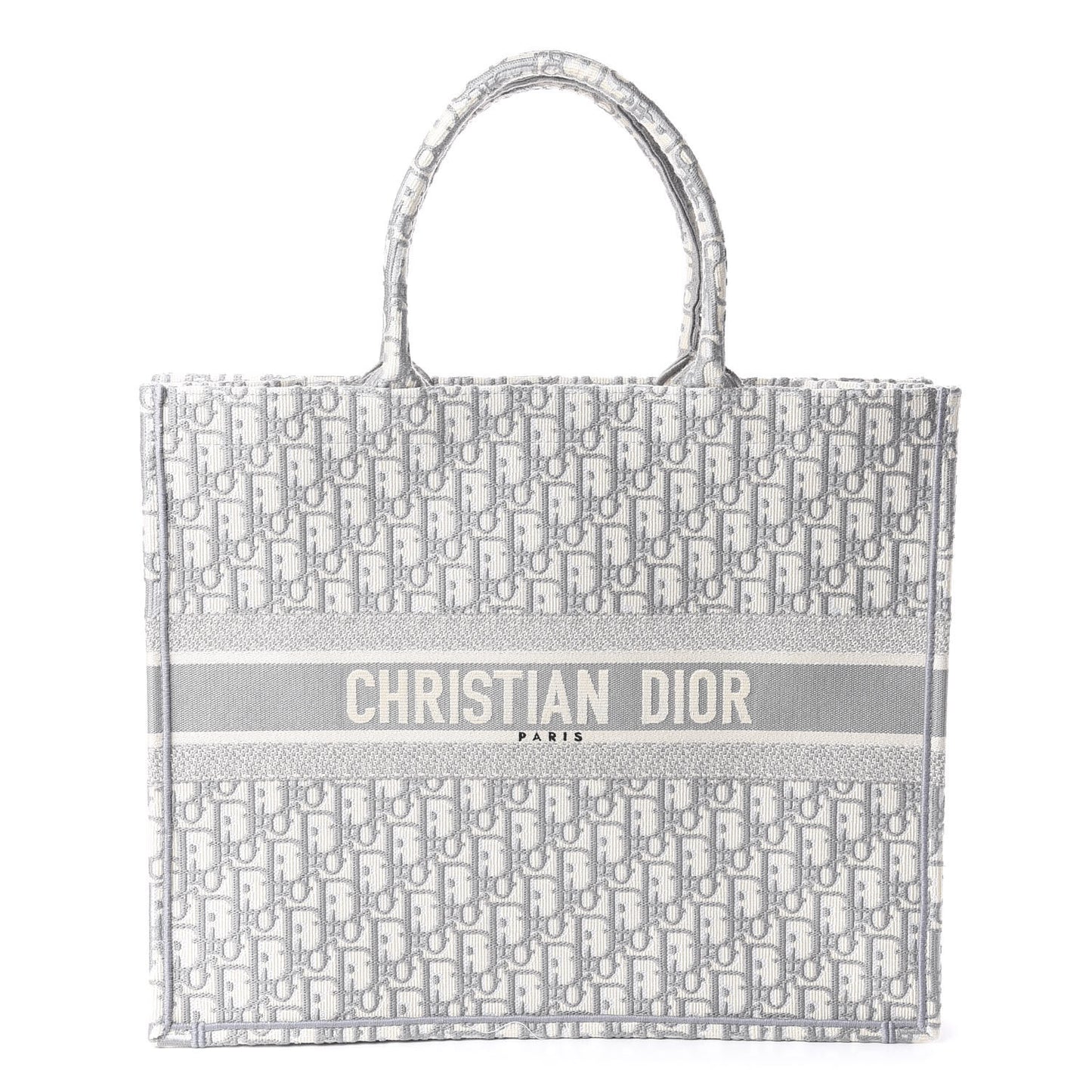 Oblique Large Book Tote Grey