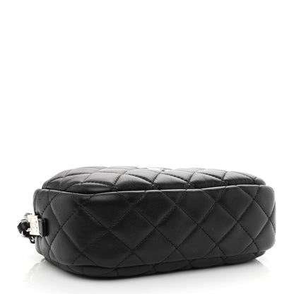 Chanel Calfskin Quilted Camera Case Black 3 of 9
