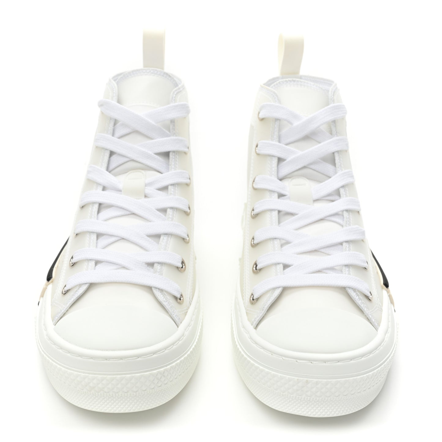 Canvas Womens B23 High Top Sneakers 37 White
