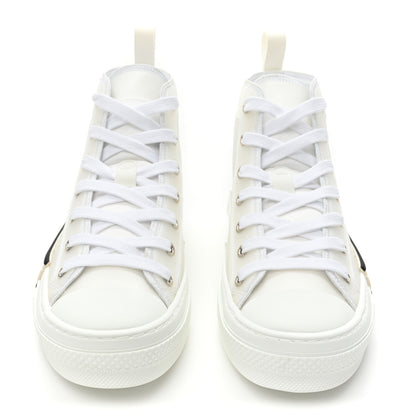 Christian Dior Canvas Womens B23 High Top Sneakers 37 White 2 of 9