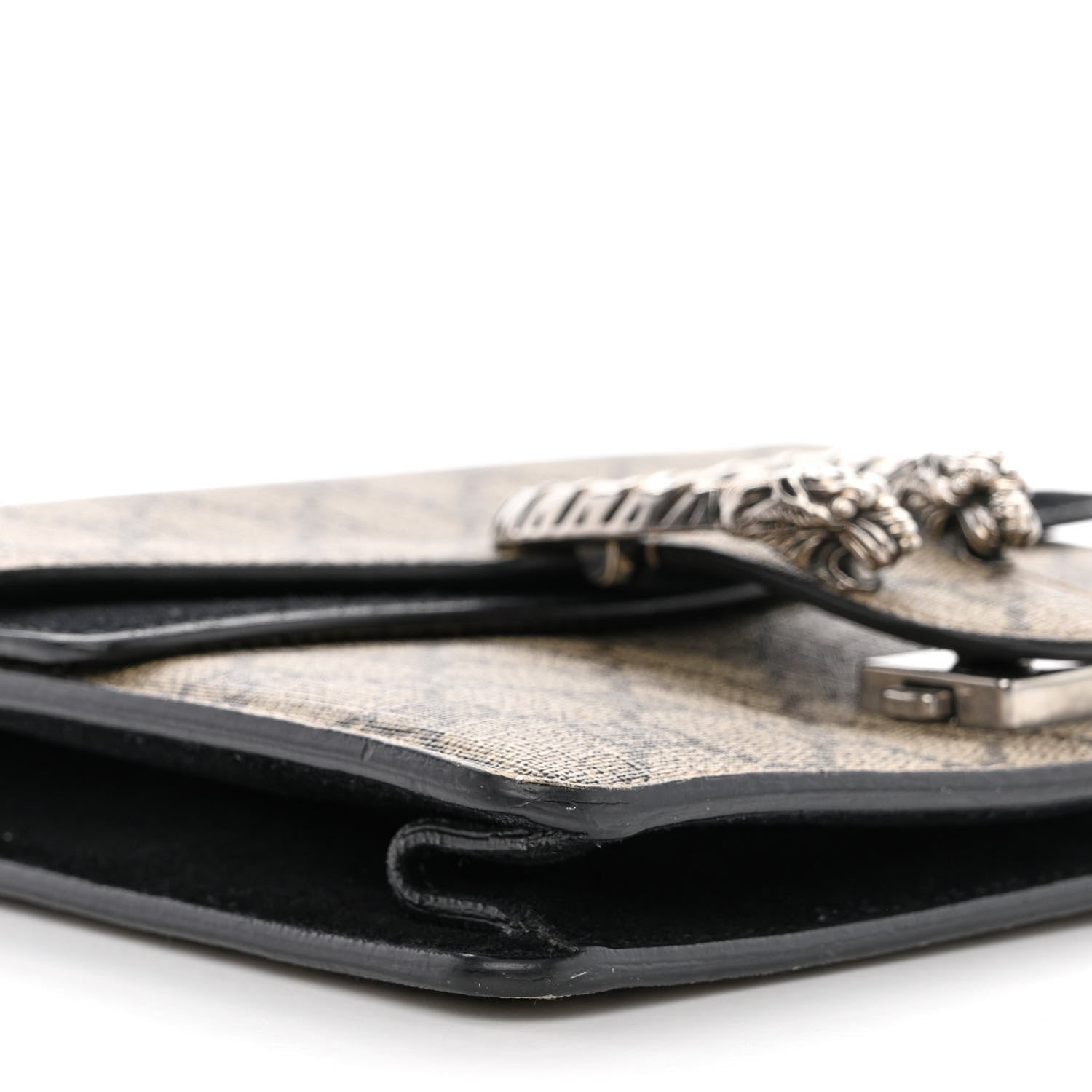 Gucci GG Supreme Monogram Mini Dionysus Shoulder Bag Black 9 of 16