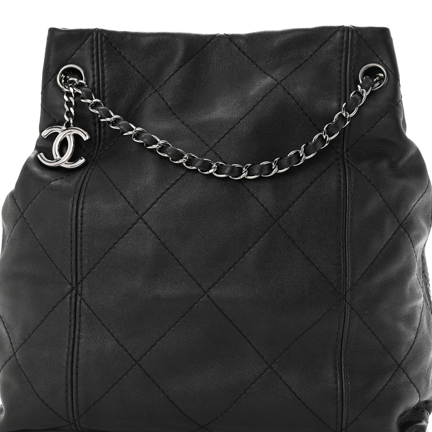 Chanel Lambskin Quilted Small Soft Touch Shoulder Bag Black 8 of 12