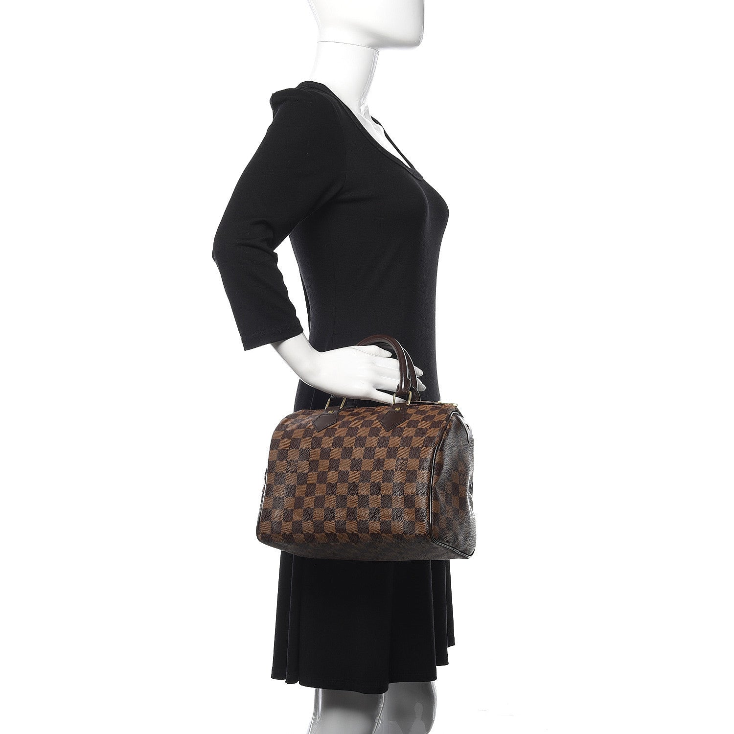 Louis Vuitton Damier Ebene Speedy 25 2 of 10