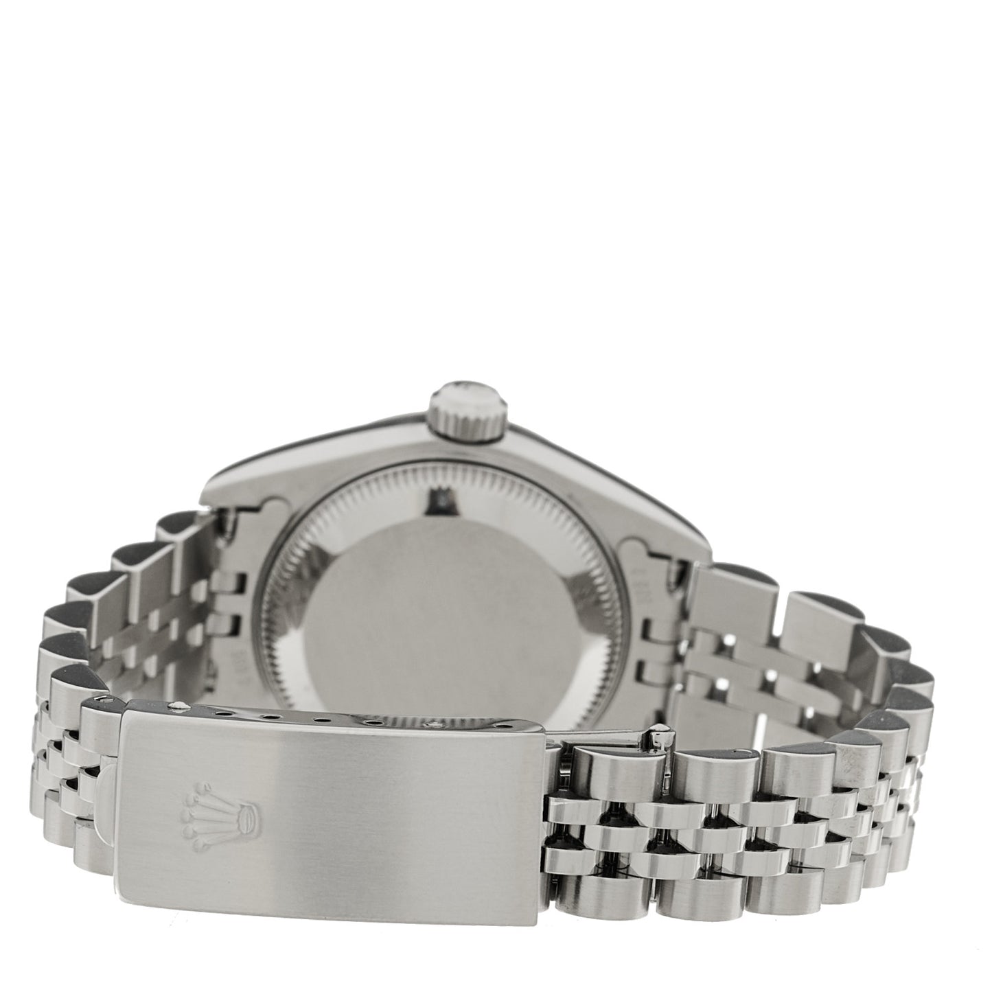 Stainless Steel 18K White Gold Diamond 26mm Oyster Perpetual Datejust Watch Silver 79174