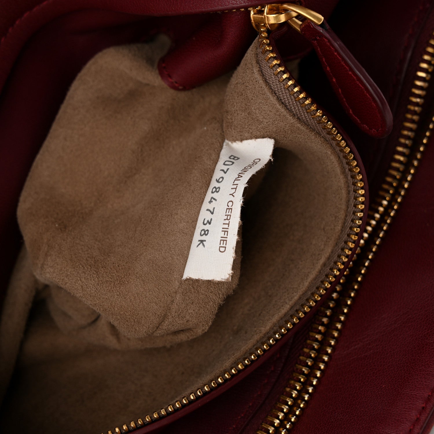 Bottega Veneta Nappa Intrecciato Medium Classic Chain Strap Tote Bordeaux 8 of 11