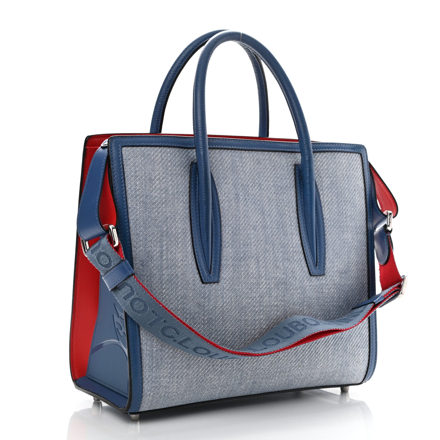 Christian Louboutin Denim Medium Paloma Blue 2 of 8