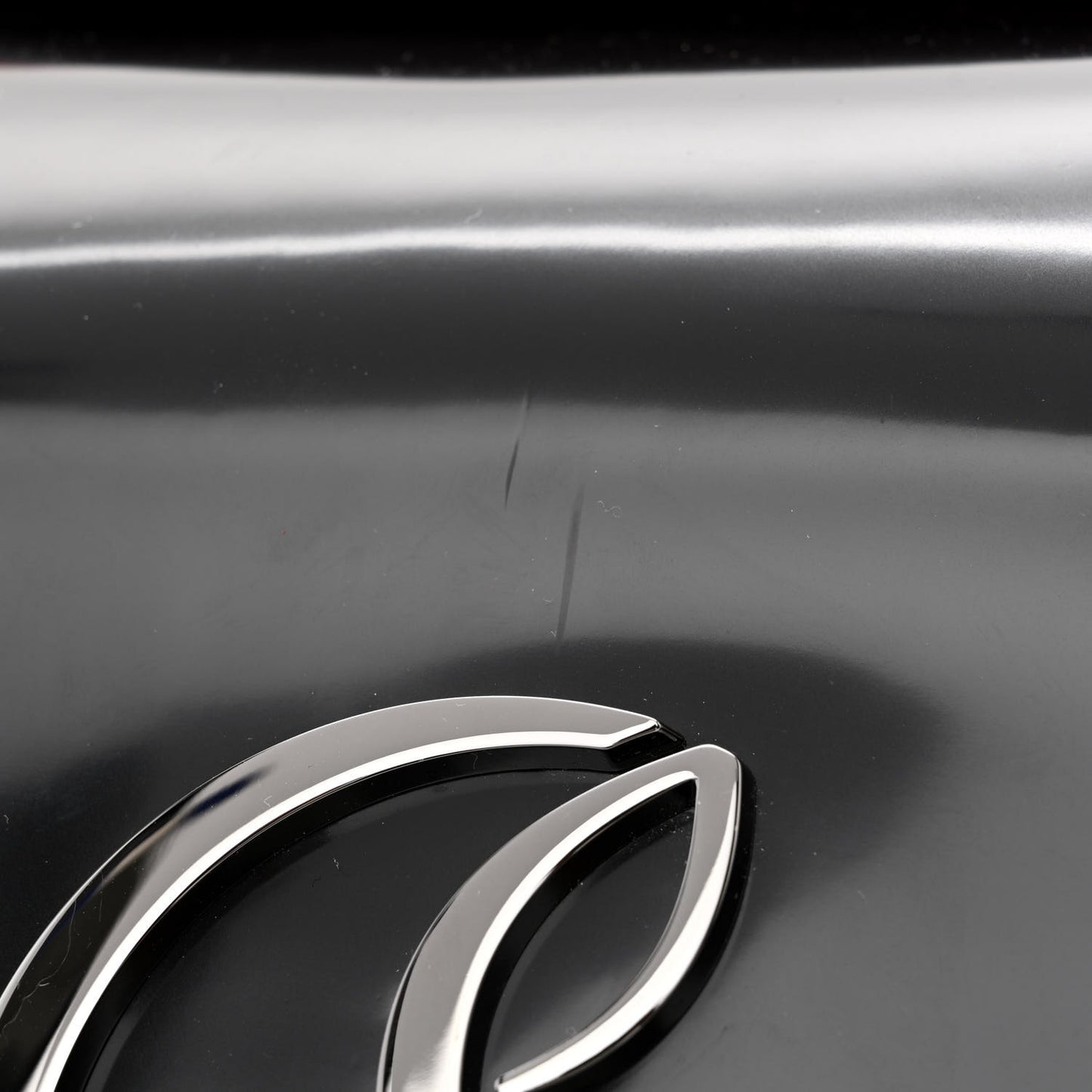 Patent Calfskin Large Loubi54 Crossbody Clutch Black