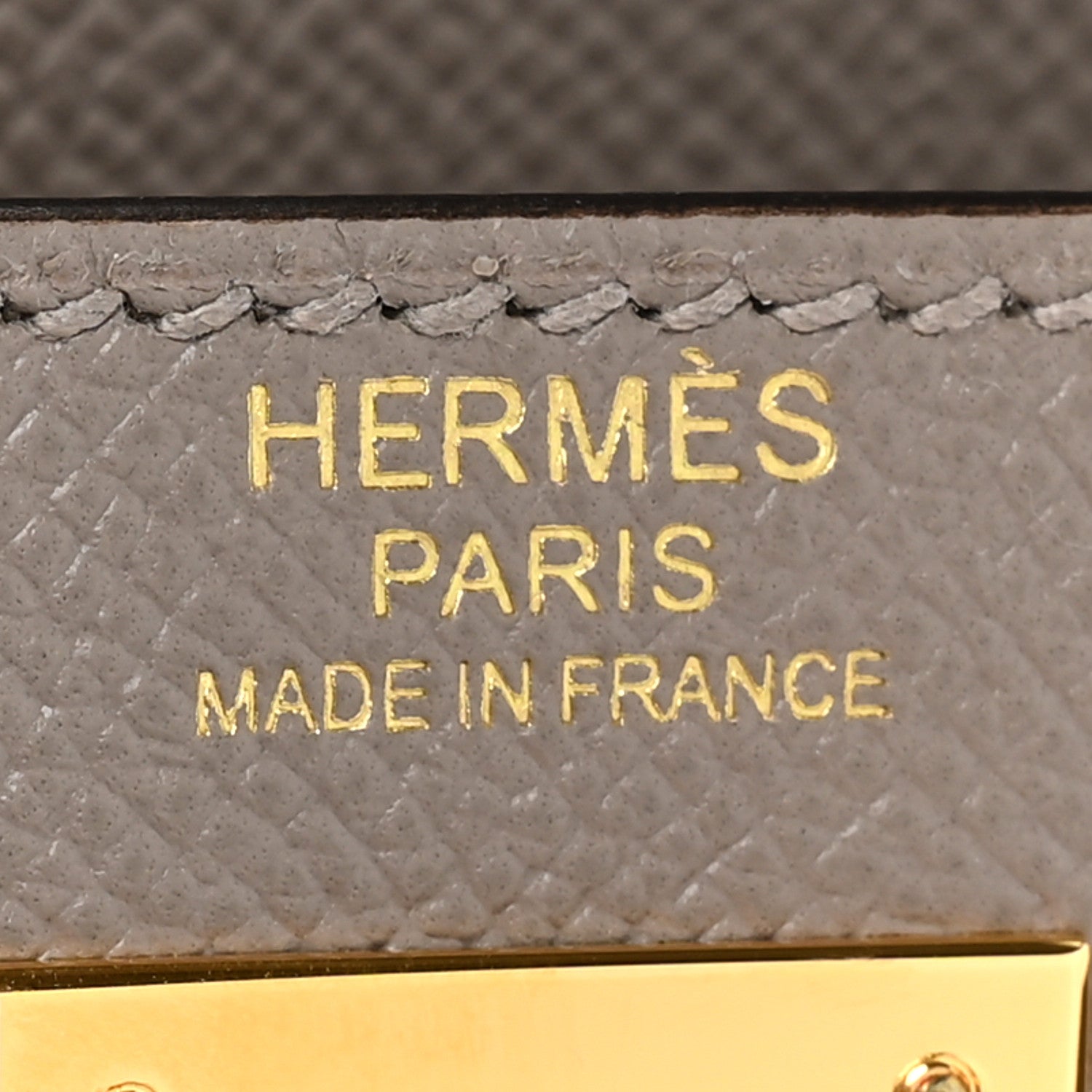 Hermes Epsom Kelly Sellier 32 Gris Asphalt 6 of 9