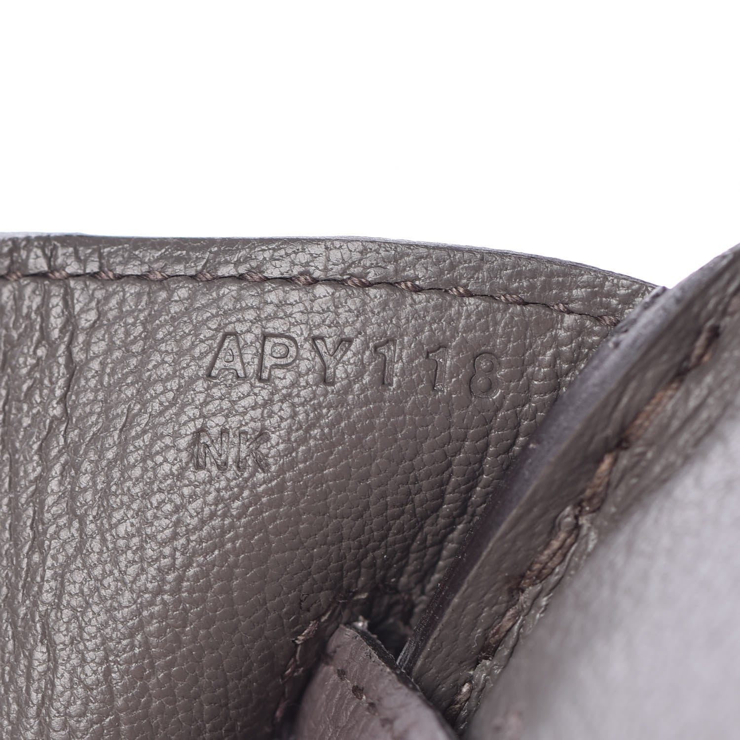 Hermes Togo Birkin 30 Etain 12 of 39
