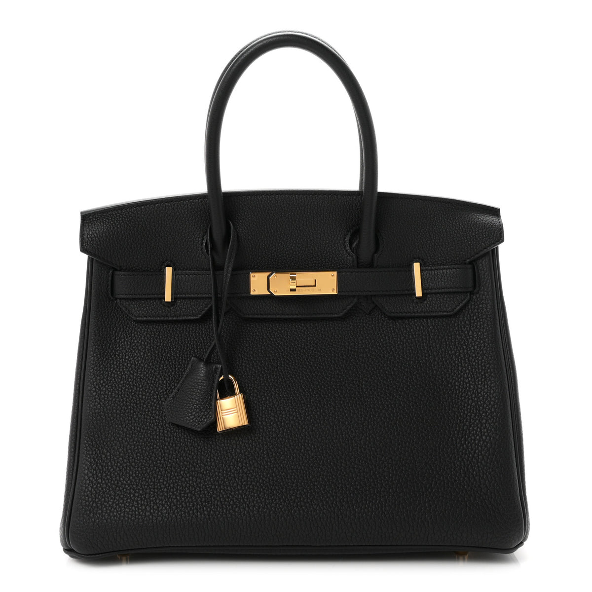 Hermes Togo BIRKIN 30 Black 1 of 10