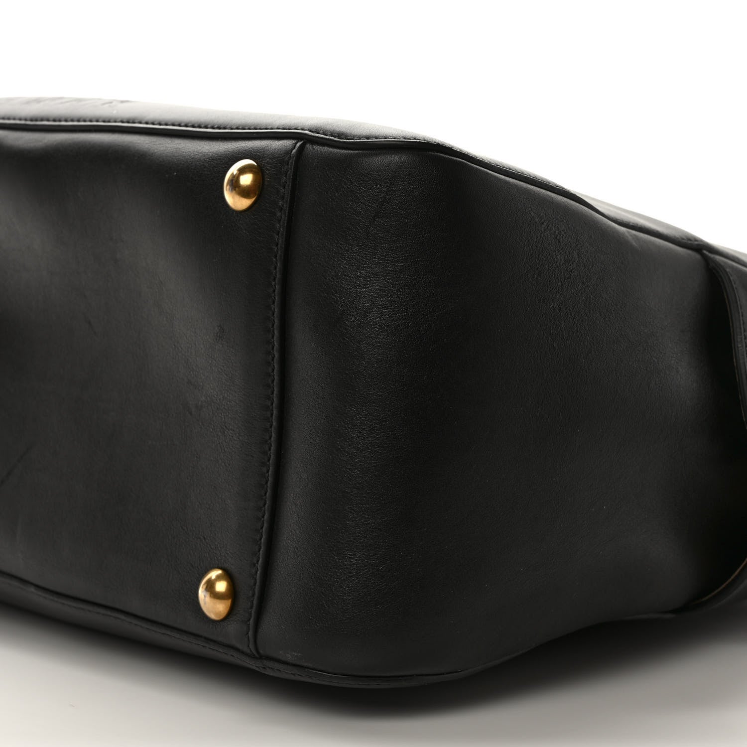 Gucci Calfskin Embossed L'Aveugle Par Amour Duffle Black 10 of 10