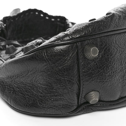 Balenciaga Agneau Arena Monochrome Small Le Cagole Shoulder Bag Black 10 of 14