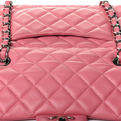 Chanel Lambskin Quilted Mini Rectangular Flap Pink 6 of 7