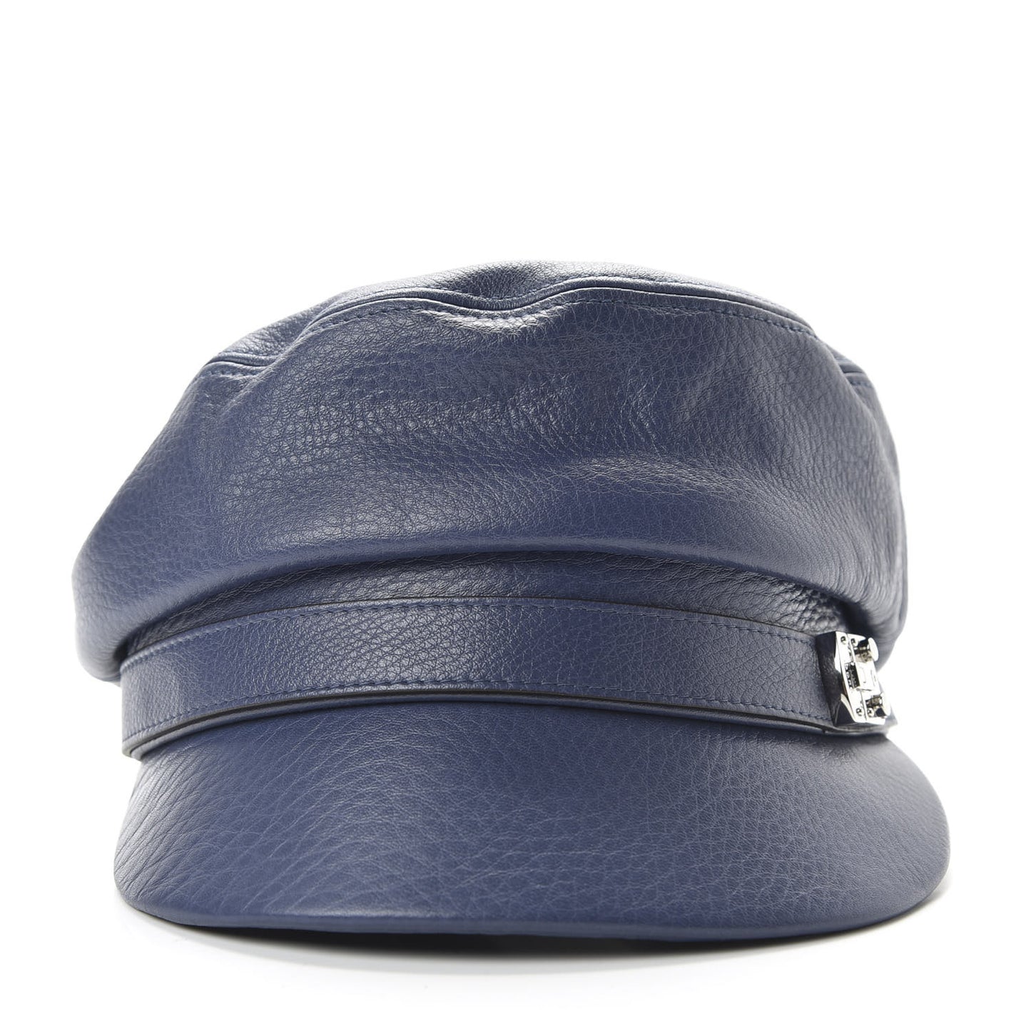 Calfskin Cellarius Hat XS Washed Indigo