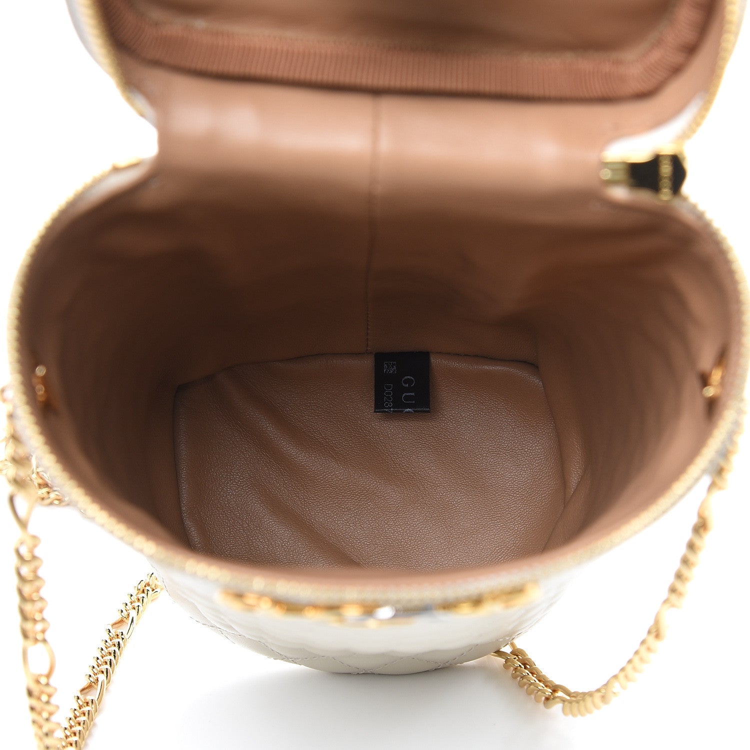 Gucci Calfskin Trapuntata Zumi Belt Bag Off White 5 of 9