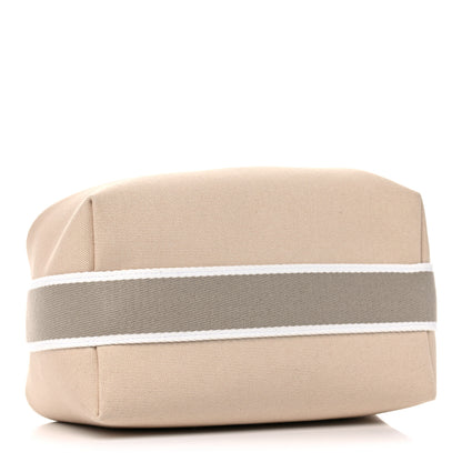 Hermes Canvas Small Bride-A-Brac Pouch Natural 4 of 8