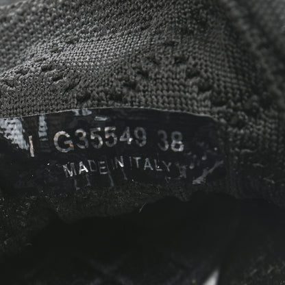 Chanel Fabric Logo Sneakers 38 Black 6 of 7