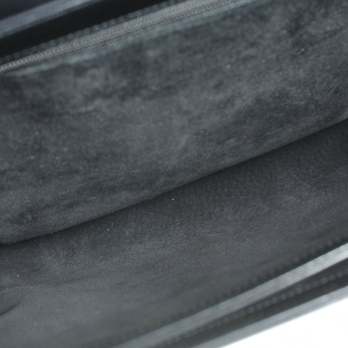 Woven Leather Bamboo Top Handle Bag Black