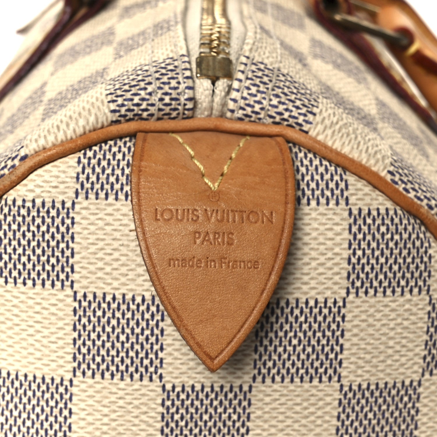 Louis Vuitton Damier Azur Speedy 30 6 of 11