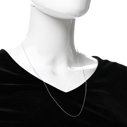 Tiffany Platinum Chain Necklace 24" 2 of 5