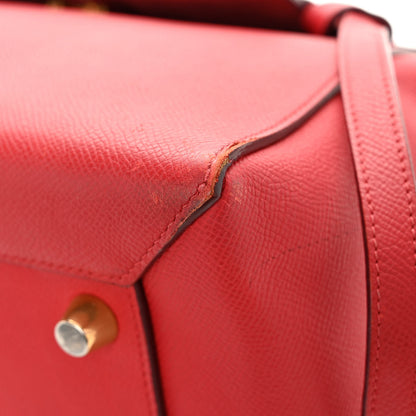 Celine Grained Calfskin Mini Belt Bag Coquelicot 15 of 17