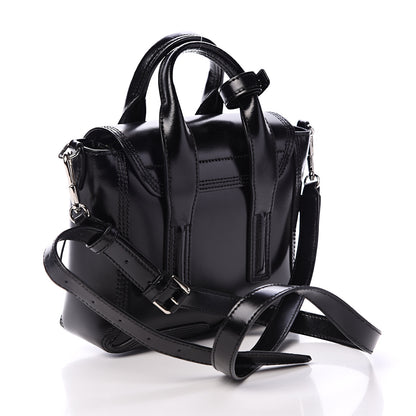 3.1 Phillip Lim 3.1 Smooth Calfskin Stingray Pashli Small Satchel Black 2 of 9