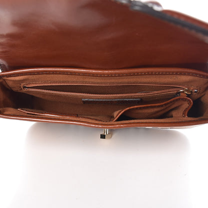 Burberry Haymarket Check Suede Small Brickfield Crossbody Butternut 5 of 14