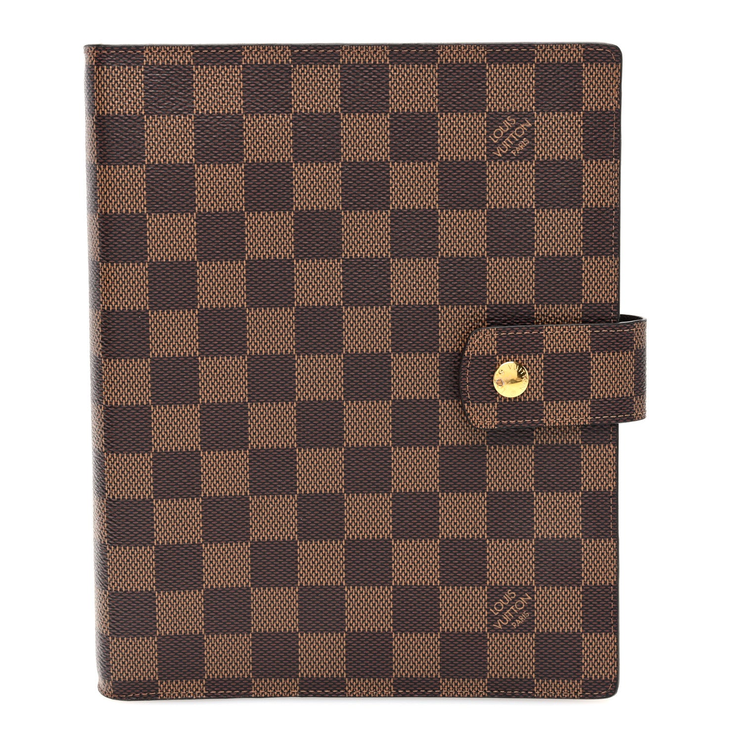 Louis Vuitton Damier Ebene Large Ring Agenda Cover 1 of 6