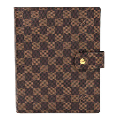 Louis Vuitton Damier Ebene Large Ring Agenda Cover 1 of 6