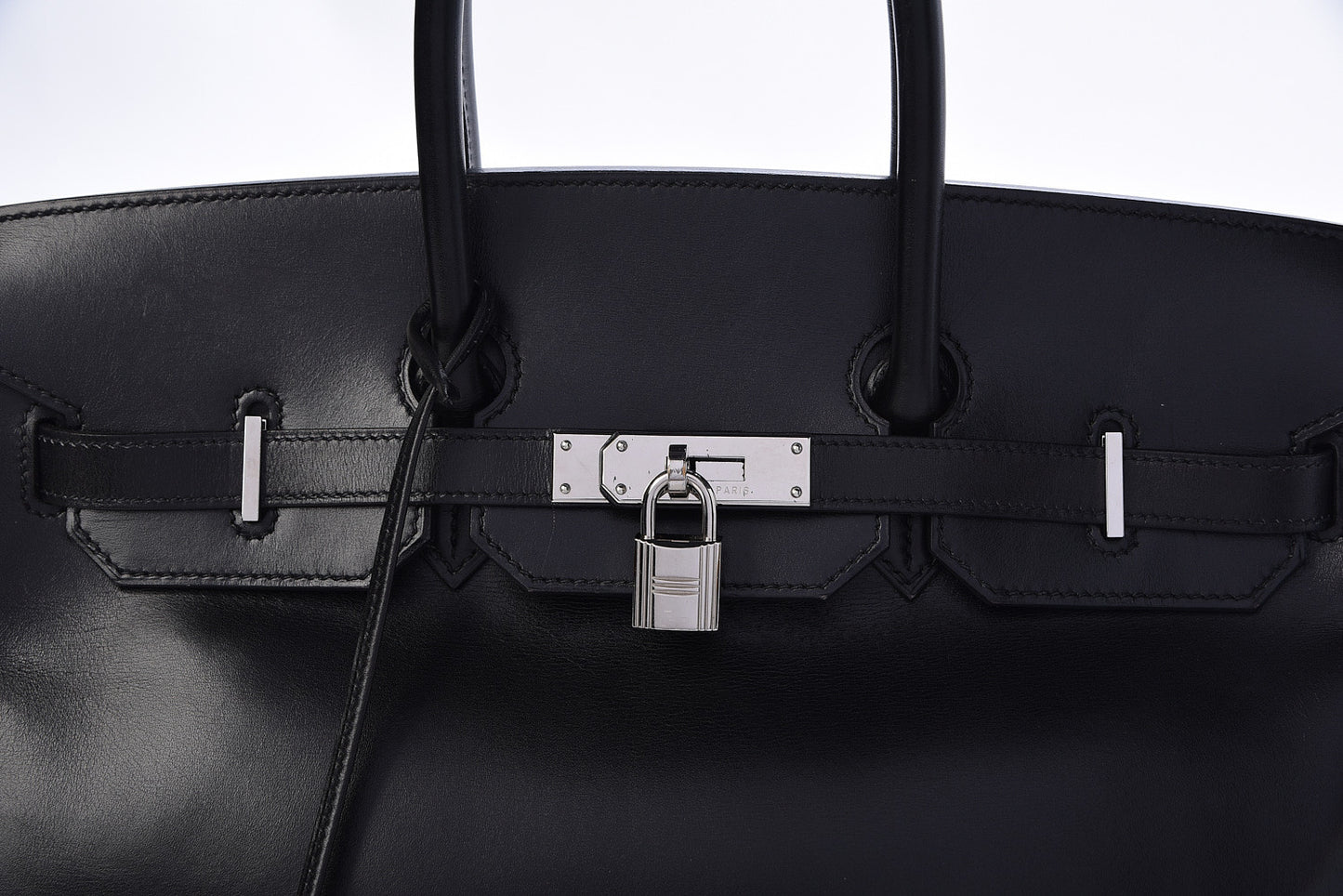Box Birkin 35 Black Bleu Marine
