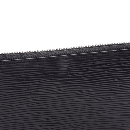 Louis Vuitton Epi Zippy Wallet Black 7 of 9