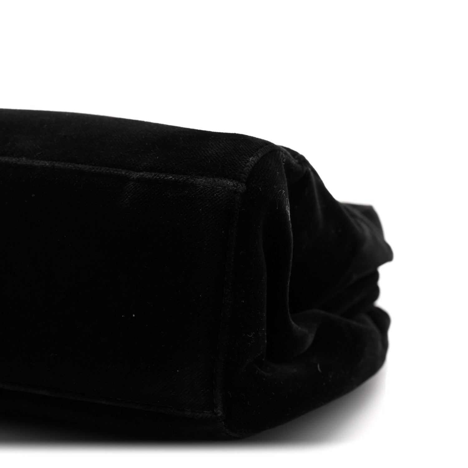 Chanel Velvet CC Shoulder Bag Black 20 of 21