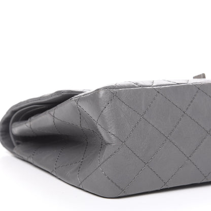 Chanel Aged Calfskin Quilted 2.55 Reissue 226 Flap Grey 9 of 13