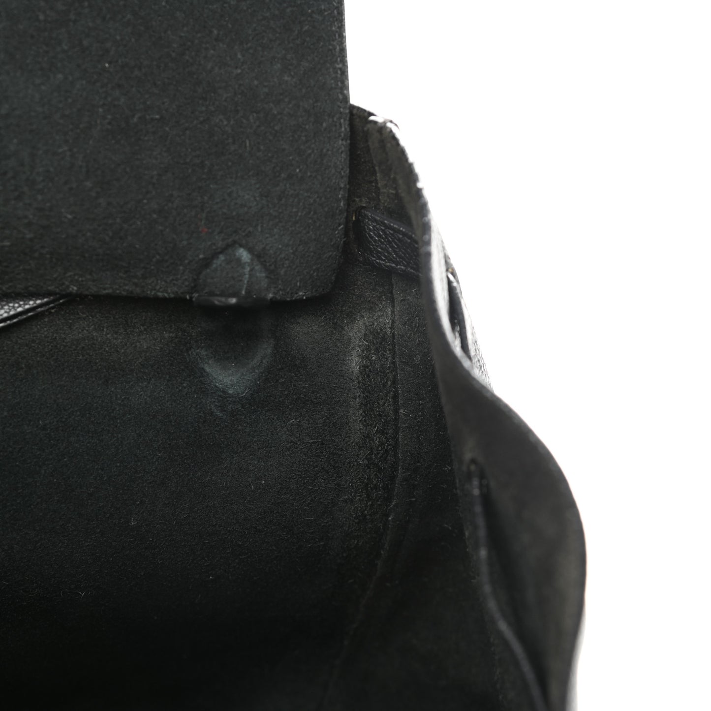 Soft Grained Calfskin Small Belt Cabas Phantom Black